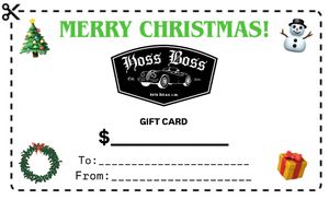 The easiest gift to give, call us to make a personalized gift card for your special someone! for Hoss Boss Auto Detail, LLC. in Chardon, OH