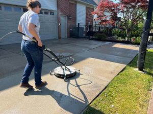 Our Driveway, Sidewalk and Patio Cleaning service utilizes pressure washing to effectively remove dirt, grime, and stains on your outdoor surfaces, restoring their appearance and enhancing curb appeal. for ProTech Pressure Wash LLC in Clinton Township, MI