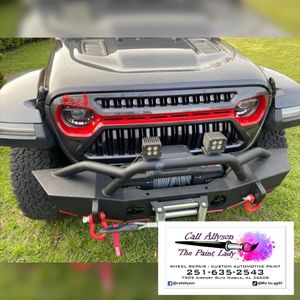 My custom automotive paint service can help you change the color on part of your vehicle, or just add a little flare to your existing paint job. I have a wide variety of colors to choose from and I can help you pick the perfect one for your car. for Call Allyson “The Paint Lady” LLC in Mobile, AL