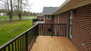Transform your outdoor space with our expert deck and patio installation services, offering durable materials, customized designs, and professional craftsmanship to enhance beauty and functionality in your home's exterior oasis. for A & B Custom Design in Franklin County, VA