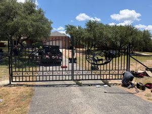 Enhance your home's security and elegance with our expert wrought iron fence installation. Our team ensures durable, stylish designs that complement your property while providing reliable protection and lasting beauty. for Ansley Staining and Exterior Works in New Braunfels, TX