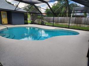 We offer a variety of additional painting services, such as staining, epoxy coatings and exterior power washing. Let us help you beautify your home! for Design Painting Plus LLC in Valrico, FL