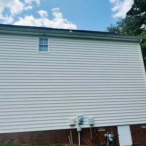 Enhance your home’s curb appeal while protecting delicate surfaces with our Soft Washing service, a gentle cleaning method perfect for roofs and siding. Complement it with lawn dethatching for a complete property refresh. for Archer's Grounds Maintenance in Chesterfield, VA