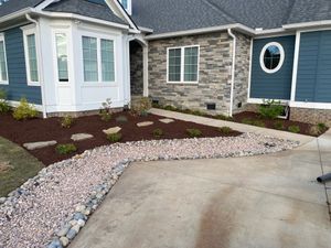 We offer landscaping in Aiken and the CSRA, including mulch, sod, river rock, plant installs, pruning, aeration, dethatching, top dressing, cleanups, and more. for JFS Outdoor Services in Aiken, SC