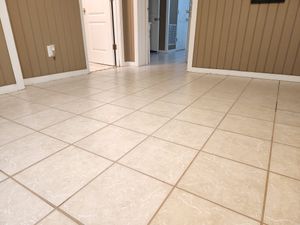 Our tile and grout cleaning service is the perfect way to get your tiles looking as good as new again. We use powerful equipment and eco-friendly solutions to clean every nook and cranny, removing all the dirt, dust, and grease that has built up over time. for Sammy's Carpet Cleaning in Lewis County, TN