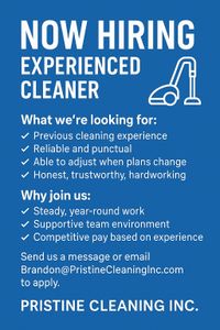 Our Residential Cleaning service provides a comprehensive and professional cleaning service for your home. Our experienced and expert team will clean every room in your home, ensuring that it is thoroughly clean and dust-free. We use the latest equipment and techniques to get your home looking its best.  for Pristine Cleaning in Mobile, AL