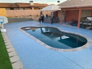 Transform your outdoor living space with our Patio Epoxy Coating service. Our durable coatings protect and enhance the appearance of your patio, creating a stylish and long-lasting surface for relaxation and entertaining. for Epic Epoxy  in Lake Havasu City,  AZ