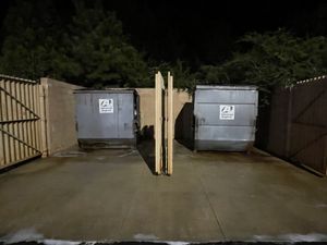 Our Dumpster Pads service provides homeowners with a clean and safe area for their dumpsters. We use high-pressure washing techniques to remove grime, oil stains, and other debris from the pad. for TVISIONZ Pressure Washing, LLC in Milledgeville,  GA