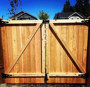 Our professional fencing service offers aesthetically pleasing and durable options to enhance the security, privacy, and overall appeal of your property. for A Living Art Landscaping in Everett, WA