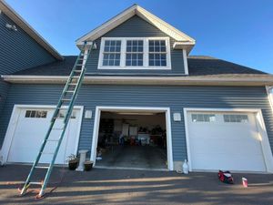 Our Gutter Cleaning service ensures your home's drainage is efficient and safe by removing debris, preventing clogs, and protecting your property from potential water damage, all while enhancing overall home maintenance. for Deck the Halls in Bristol, CT