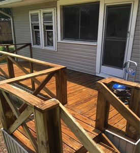 Our Deck & Patio Installation service offers a variety of decking and patio materials to choose from, including wood, composite, and vinyl. We will work with you to create a beautiful outdoor living space that is perfect for your home. for SuperFix LLC in Orlando, FL