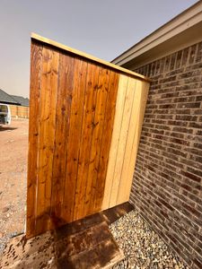 Enhance your home's appeal with our professional fence staining service, designed to protect and beautify. Pair with our expert fence repair solutions for a long-lasting, gorgeous outdoor space. for High Plains Stain in Lubbock, TX