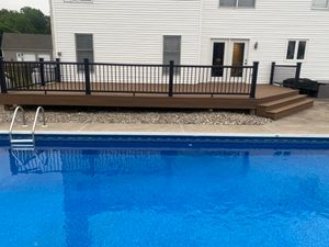 Our professional construction team offers customized deck and patio installation services to enhance the beauty of your outdoor living space, adding value to your property. Trust us for quality craftsmanship. for Greene Remodeling in Whitehall, Pennsylvania