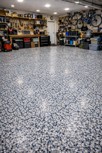 Enhance your home's aesthetics with our Flakes service, offering a durable and stylish flooring solution. Choose from various colors and designs for a seamless, slip-resistant finish ideal for any space. for Hardline Coatings DFW in Dallas, TX