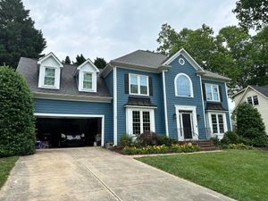 Our Exterior Painting service enhances the curb appeal of your home, providing a fresh and vibrant look and protecting it from weather damage. for Prime Painting in Huntersville, NC