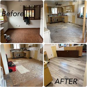Our Flooring service offers a wide variety of flooring options to choose from, including hardwood, laminate, tile, and carpet. We have experienced professionals who will work with you to find the best flooring for your home. for Prestige Milwaukee in Milwaukee, WI