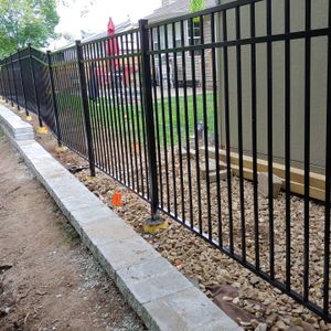 Our Fence Installation service provides homeowners with top-quality fencing solutions to enhance their property's aesthetics, privacy, and security. We offer, wood, vinyl and aluminum fencing. for VQ Land & Stone in St. Louis, MO