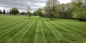 Our professional mowing service ensures that your lawn is neatly trimmed and well-maintained, enhancing the overall appearance of your property. for LB's Lawn and Snow, LLC in Saint Cloud, MN