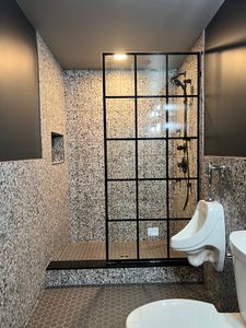Transform your bathroom into a modern oasis with our expert renovation services. We offer personalized designs, quality craftsmanship, and efficient project management to enhance functionality and aesthetics in every detail. for Crafted Construction in Northwest , Indiana