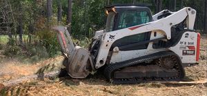 Our Forestry Mulching service can help improve your landscape by quickly and efficiently removing unwanted vegetation, while leaving a nutrient-rich soil layer behind. for B&L Management LLC in East Windsor, CT