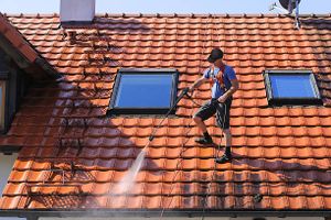 Soft Washing is a gentle, low-pressure cleaning system that safely removes dirt and debris without damaging your roof. It's the perfect choice for homeowners looking to maintain their roofs in top condition. for Merritt’s Roofing & Gutters in Macon, GA