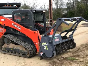 Our Forestry Mulching service efficiently and effectively clears away brush, trees, and other unwanted vegetation with minimal disturbance to existing soil structures. for Between The Hedges Landscape & Trucking LLC in Altha, FL