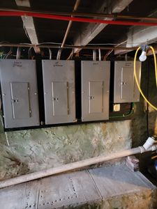 Enhance your home's electrical safety and efficiency with our Electrical Panel Upgrade service, ensuring reliable power distribution, accommodating modern appliances, and supporting future energy needs for peace of mind and optimal performance. for Cornerstone Construction LLC in Tamaqua, PA