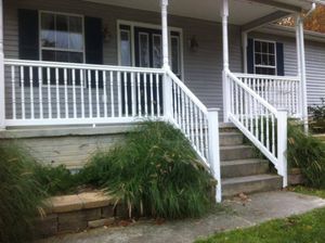 Our Porch Installation service offers homeowners a professional and reliable solution to enhance their outdoor living space with a beautifully designed and expertly installed porch. for Kerns Building & Home Improvement in Winchester, VA