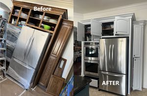 We offer Kitchen and Cabinet Refinishing services to help you bring new life to your existing cabinets. We can provide a fresh look with minimum disruption. for WF Painting in Hurst, TX