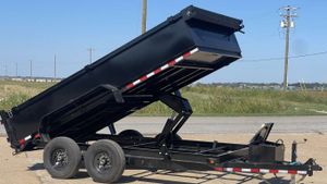 Our Dump Trailer Services offer homeowners efficient waste removal, ensuring a clean and safe site by transporting construction debris quickly and reliably, making your project more streamlined and stress-free. for BlackSheep Custom Construction LLC in Granbury, TX