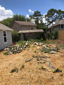 Our NEW SERVICE 7 Junk Removal service provides convenient and efficient removal of unwanted items from your home, helping you to reclaim valuable space. for Outlaw Landscaping & Transport Company in Houston, TX