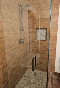 Transform your bathroom into a modern oasis with our expert renovation services, offering custom designs, quality craftsmanship, and efficient project management to enhance both functionality and aesthetic appeal. for MGM Custom Builders in Kanab, UT