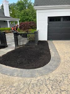 Our Mulch Installation service offers homeowners a hassle-free way to enhance their landscape by professionally spreading mulch, which helps retain moisture, suppresses weeds, and improves the overall appearance of their outdoor space. for Cincinnati’s Finest Landscape Services LLC in Cincinnati, OH