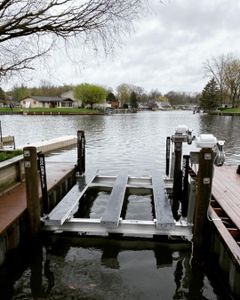 Our Lift and Dock Shop company offers Maintenance Service to homeowners. We are experts in lift maintenance and can help keep your dock functioning properly all season long. for Wagner's Lift and Dock Shop LLC in Watervliet, MI