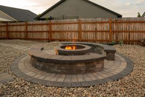 Enhance your outdoor space with our Fire Pit service, offering expert installation and design to create a cozy and inviting gathering spot for you and your family. for E&T Outdoor Pros in LaGrange, GA