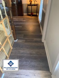 Enhance your home's beauty and durability with our expert flooring services, offering a wide selection of materials and professional installation to transform any room into a stunning, functional space. for PKJ Construction LLC in Bartlett, TN