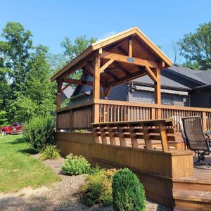 Our Custom Gazebos service offers personalized outdoor structures tailored to your preferences and needs, enhancing the beauty and functionality of your home. for Providence Home Improvement  in Fort Wayne, IN