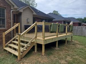 Enhance your outdoor living space with our expert deck and patio construction services, offering durable materials, custom designs, and exceptional craftsmanship to create the perfect retreat for relaxation and entertainment. for KB Contracting of Kentuckiana in Louisville, KY