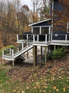 Transform your outdoor space with our expert Deck & Patio Installation service, providing durable materials and customized designs for a stunning addition to your home that enhances both beauty and functionality. for West Michigan Custom Interiors in Grandville, MI