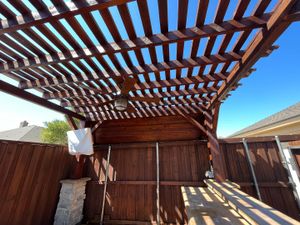 Enhance your outdoor space with our custom pergolas, designed to add beauty and shade while seamlessly integrating with your garden. Expert craftsmanship ensures durability and style for years of enjoyment. for High Plains Stain in Lubbock, TX