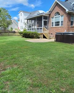 Our professional Lawn Maintenance service includes expert lawn aeration to enhance soil oxygenation and promote healthy grass growth. Trust us to keep your residential or commercial landscape lush and beautiful all year round. for Muddy Paws Landscaping in Blythewood, SC
