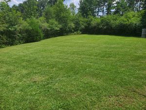 Our Lawn Maintenance service includes weekly mowing, trimming, and edging of your lawn to keep it looking its best all season long. We also offer seasonal fertilization and weed control services to help your lawn stay healthy and lush. for Hendrix Family Landscaping in Dallas, GA