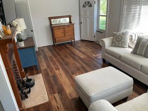 Our LVP installation service offers homeowners professional, efficient floor installation with durable luxury vinyl planks, enhancing your home’s aesthetic appeal and value while ensuring long-lasting performance at affordable rates. for Brooks Flooring in Burlington, NC