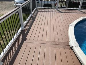 We provide professional deck and patio installation services to make your outdoor space comfortable, attractive, and durable. for BASE Contracting in Dundee,  MI