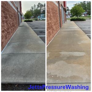 Concrete Cleaning is an important service to keep your driveway, walkway, and patio looking their best. Our experienced professionals use the right equipment and techniques to clean concrete surfaces without causing any damage. for Jette's Pressure Washing in Augusta, GA