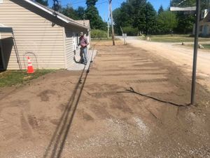 Our Site Work service includes grading, excavating, and seeding or sod installation. We'll prepare your yard for the next steps in your construction project. for Loomis Brother’s Construction in Rochester, New York