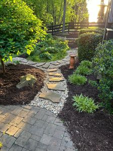 Our Landscape Design service transforms your yard into a beautiful, functional outdoor space with custom plans, plant selections, and hardscape integration tailored to your home, lifestyle, and budget. for Circle One Landscaping in Alpharetta, GA