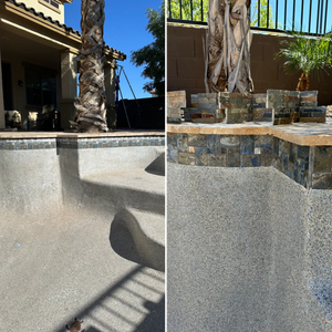 Restore your pool's pristine look with our professional Tile Cleaning service. We remove stubborn stains and mineral deposits, ensuring sparkling clean tiles to enhance the beauty and longevity of your pool. for Trublu Pool and Spa in Queen Creek, AZ