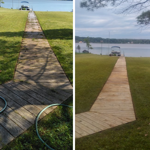 We can make your outdoor surfaces look brand new again. We have the equipment and experience for all applications of power washing! for LLS Property Solutions in Big Rapids, MI