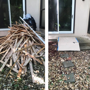 Leftover construction debris is no fun so call us to take care of it and make your property look clean again. for Divine Time Logistics in Washington, DC